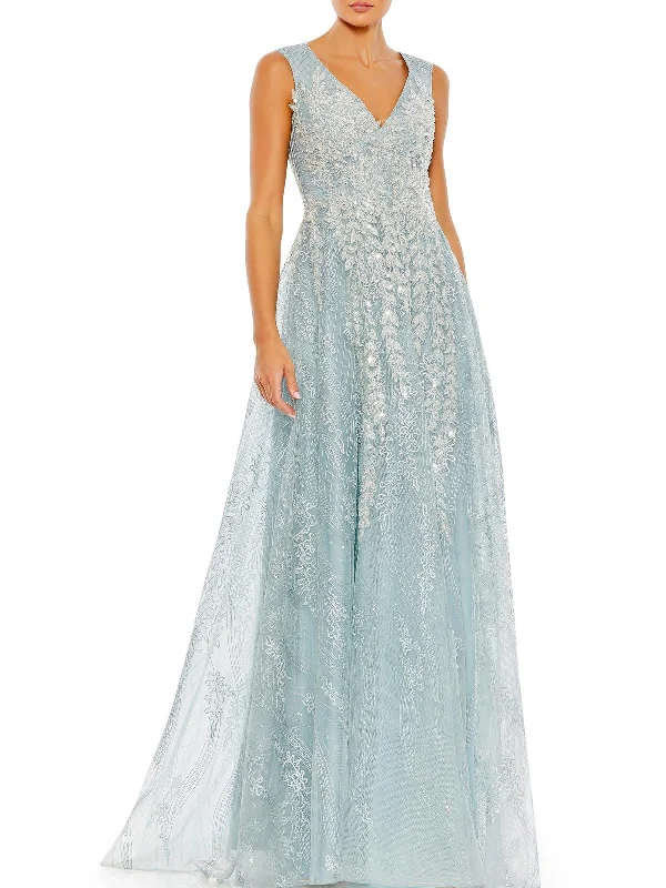 Plus Womens Embellished Maxi Evening Dress Floral Print girly