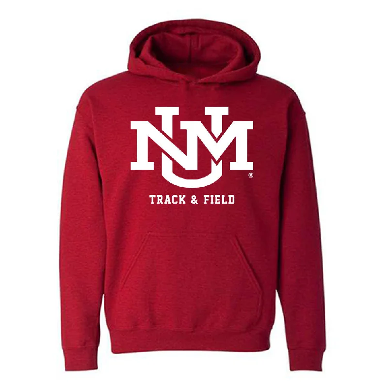 New Mexico - NCAA Women's Track & Field : Meadow Drebert - Classic Fashion Shersey Hooded Sweatshirt Hoodie with Illustration Artistic Creative