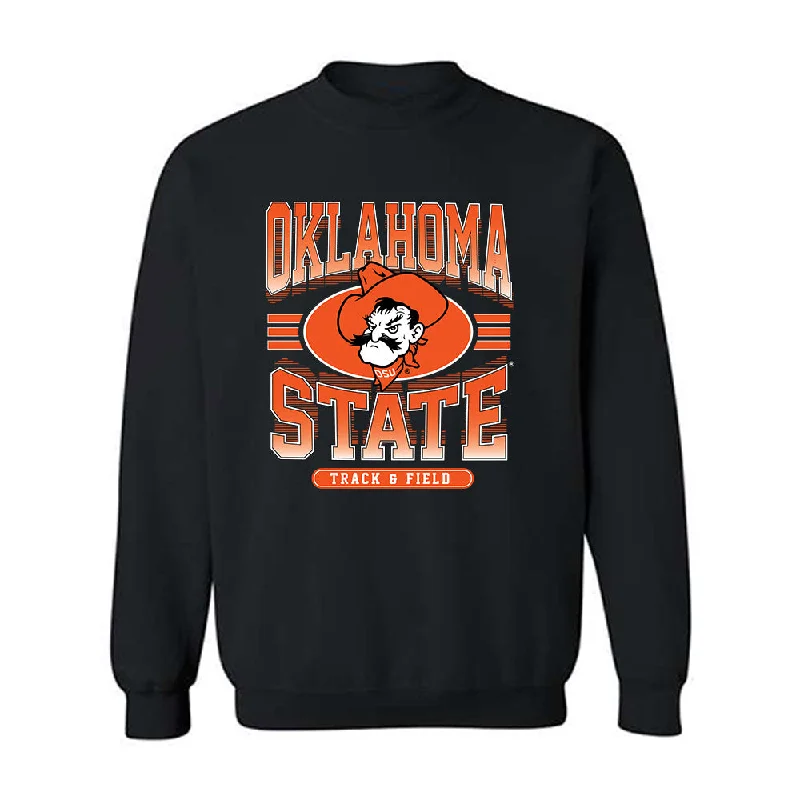 Oklahoma State - NCAA Women's Track & Field : Isis Grant - Classic Shersey Crewneck Sweatshirt Hoodie with Cuffed Sleeves Snug Secure