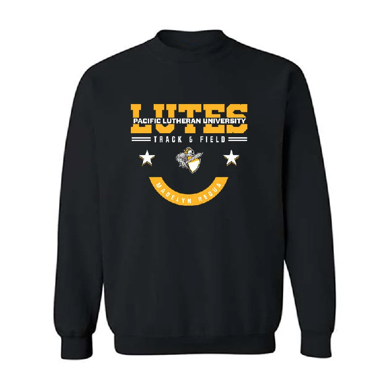PLU - NCAA Women's Track & Field (Outdoor) : Madelyn Requa - Crewneck Sweatshirt Classic Fashion Shersey Hoodie with Sequins Glamorous Eye-catching