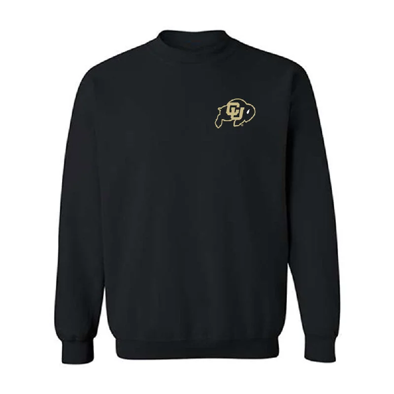 Colorado - NCAA Women's Track & Field : Alaina Fantaski - Crewneck Sweatshirt Hoodie with Lace Feminine Delicate