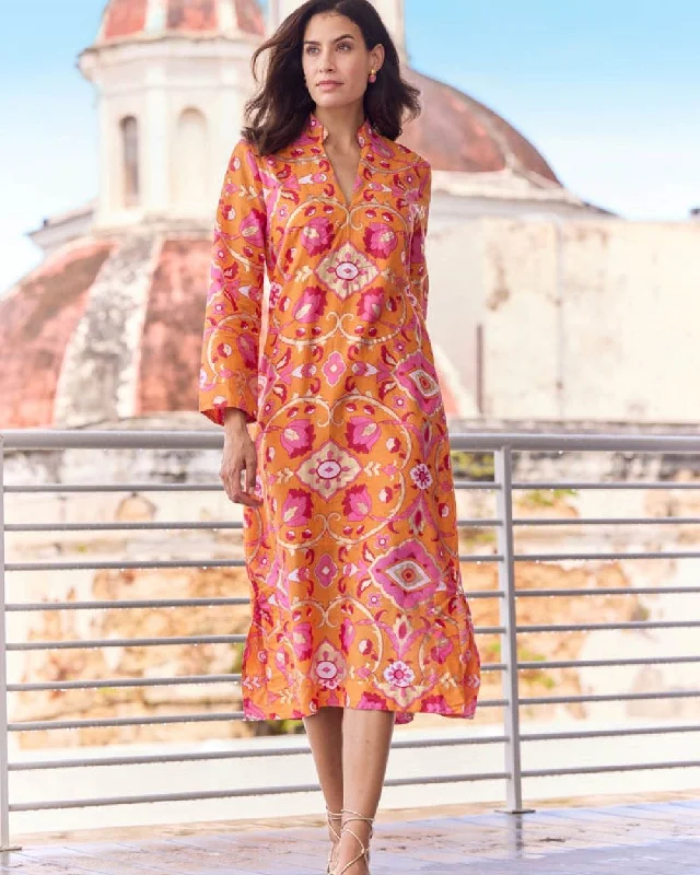 Lyra Dress - Cotton Voile Tunics Winter warm