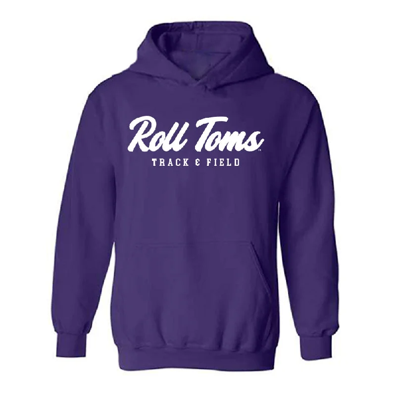 UST - NCAA Women's Track & Field : Kendall Hagness - Hooded Sweatshirt Hooded Sweatshirt Casual Wear Street Style