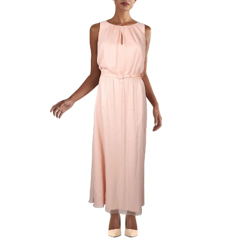Lauren Ralph Lauren Womens Chiffon Sleeveless Cocktail and Party Dress Tunics Spring floral