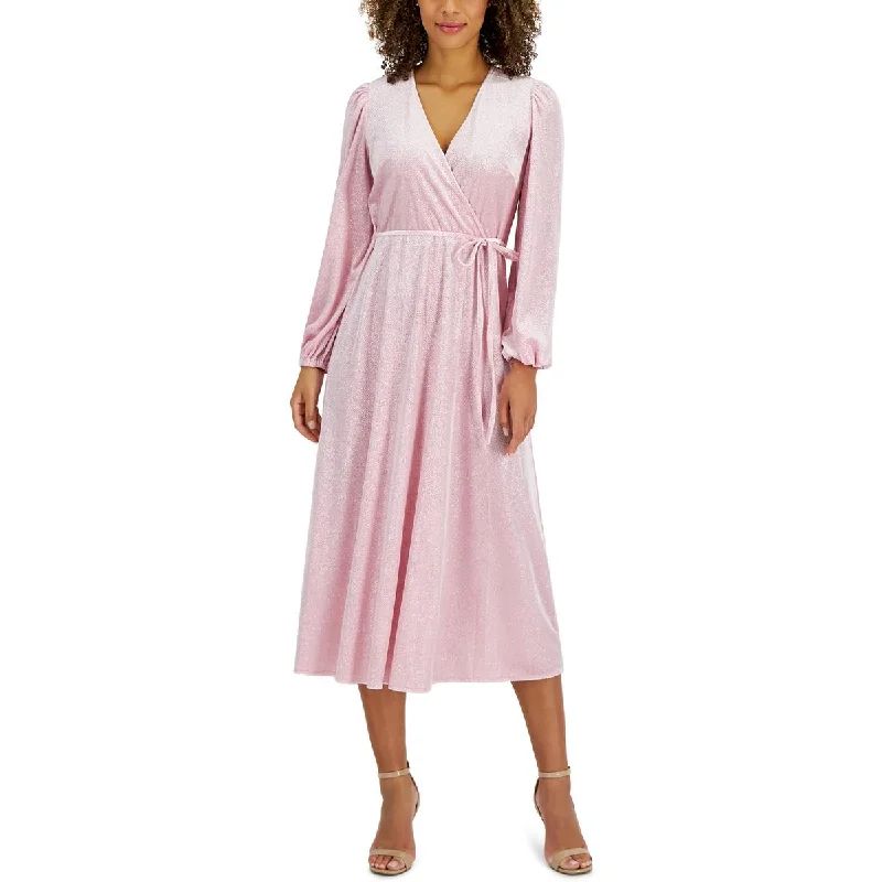Kasper Womens Velvet Maxi Cocktail and Party Dress sweetheart Neckline Romantic