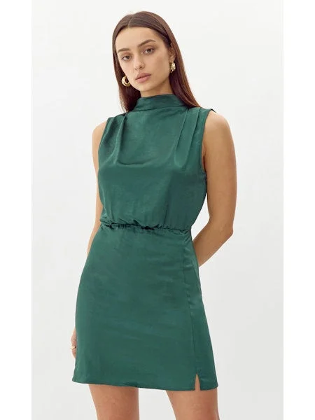 DANILA MOCK NECK DRESS Tunics Business professional