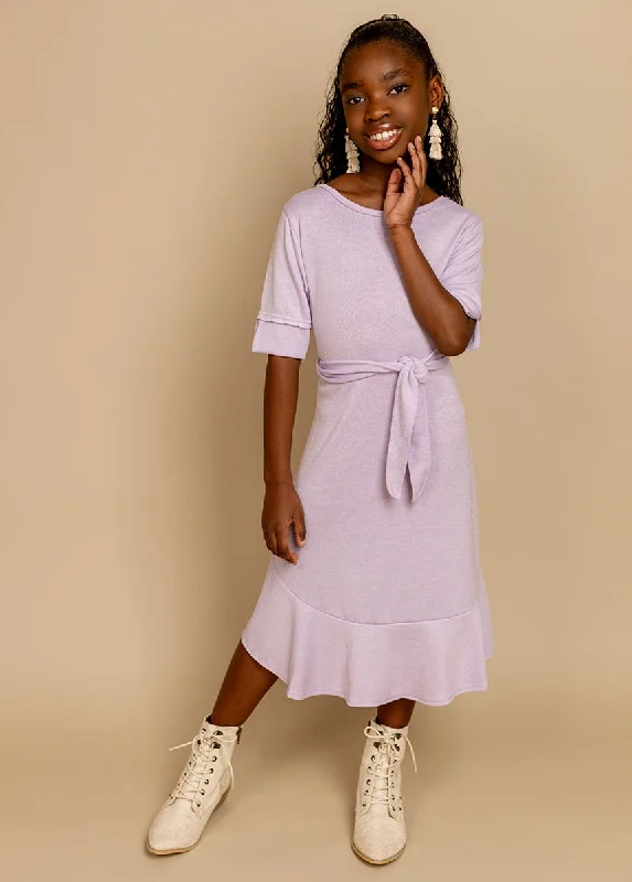 Jaliyah Dress in Lavender Tunics Recommended stylist