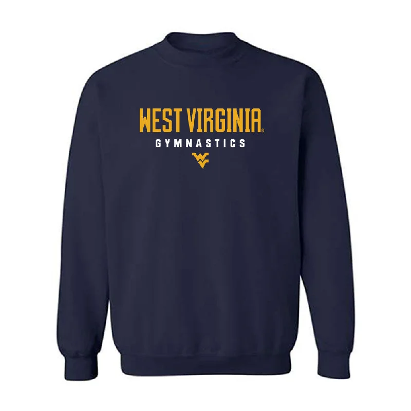 West Virginia - NCAA Women's Gymnastics : Taylor Tuohy - Classic Shersey Crewneck Sweatshirt Zip Hoodie Drawstring Kangaroo Pocket