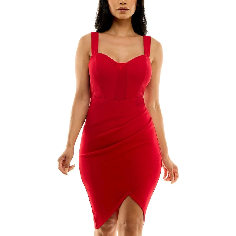Emerald Sundae Womens Juniors Sweetheart Neckline Cocktail And Party Dress Tunics Recommended stylist