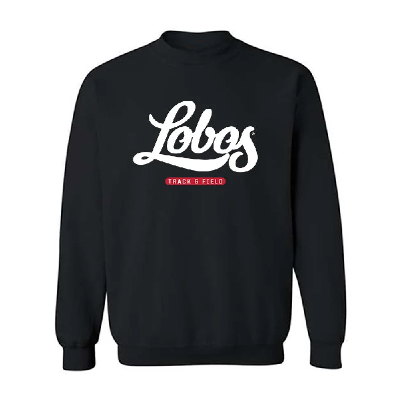 New Mexico - NCAA Women's Track & Field : Meadow Drebert - Classic Fashion Shersey Crewneck Sweatshirt Hoodie with Zipper Versatile Modern