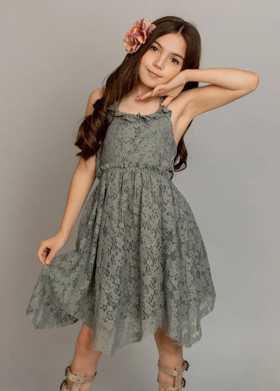 Sonyah Dress in Neutral Green Tunics Cozy soft