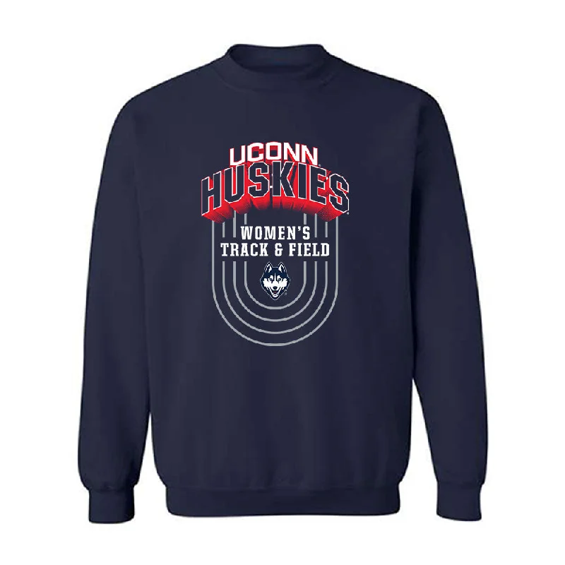 UConn - NCAA Women's Track & Field (Outdoor) : Mallory Malz Sweatshirt Hoodie with Oversized Fit Loose Comfortable
