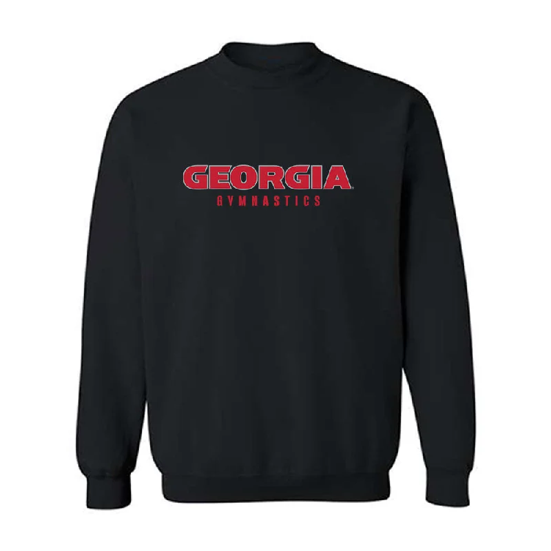 Georgia - NCAA Women's Gymnastics : Brooke Gleichowski - Classic Shersey Crewneck Sweatshirt Hoodie with Hem Raw Edge Edgy Unfinished