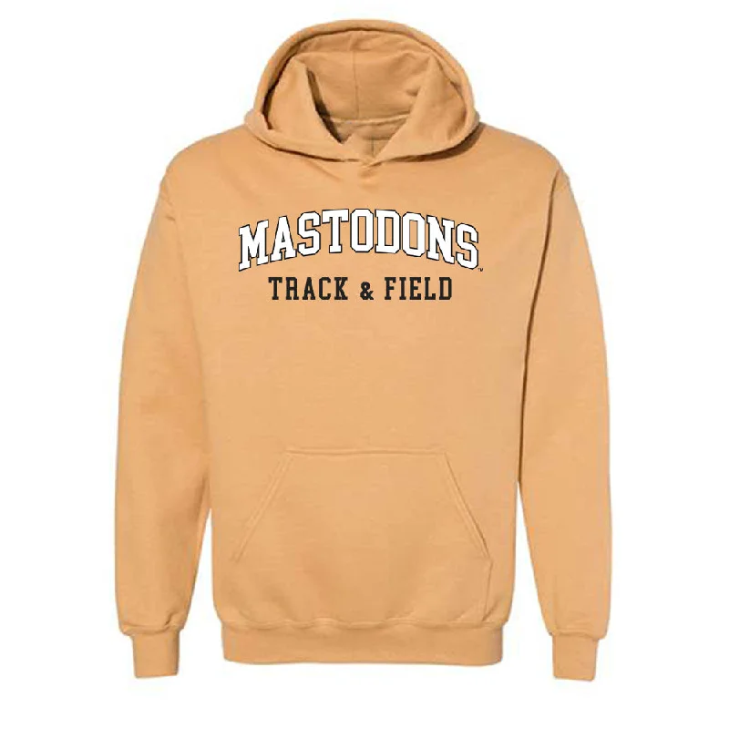 PFW - NCAA Women's Track & Field : Ellie Zagel - Classic Fashion Shersey Hooded Sweatshirt Hoodie with Hem Patch Decorative Personalized