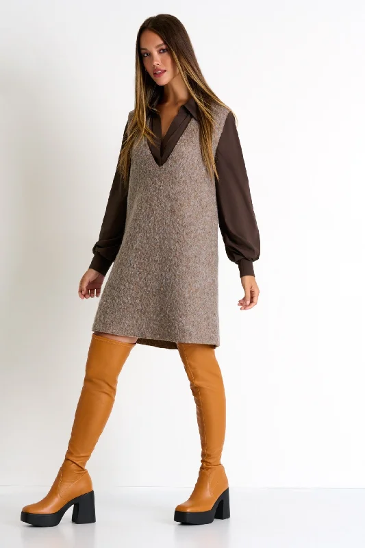 Dress - 52274-77-160 A-Line Day Work