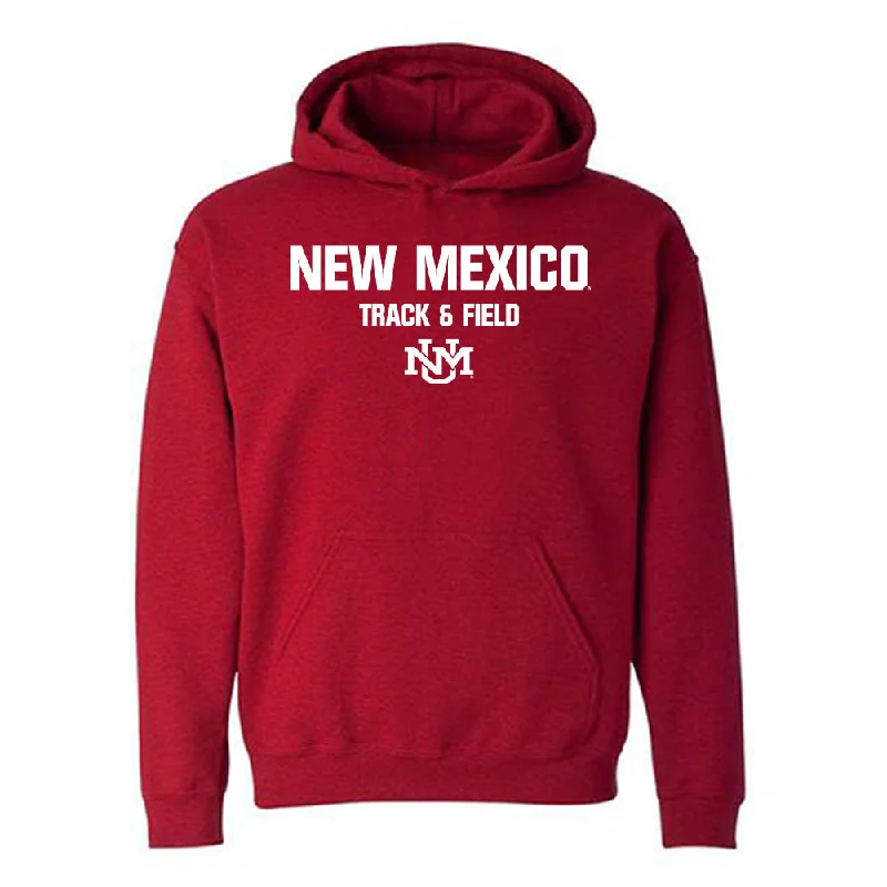 New Mexico - NCAA Women's Track & Field : Meadow Drebert - Classic Shersey Hooded Sweatshirt Hoodie with Oversized Fit Loose Comfortable
