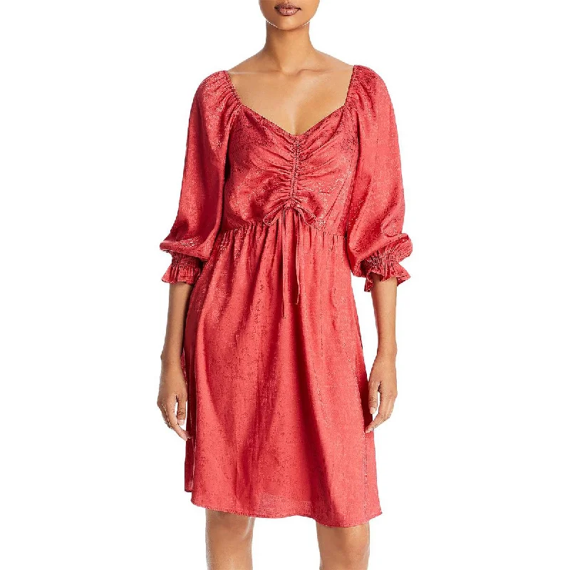 Chenault Womens Satin Jacquard Cocktail and Party Dress Tunics New arrival