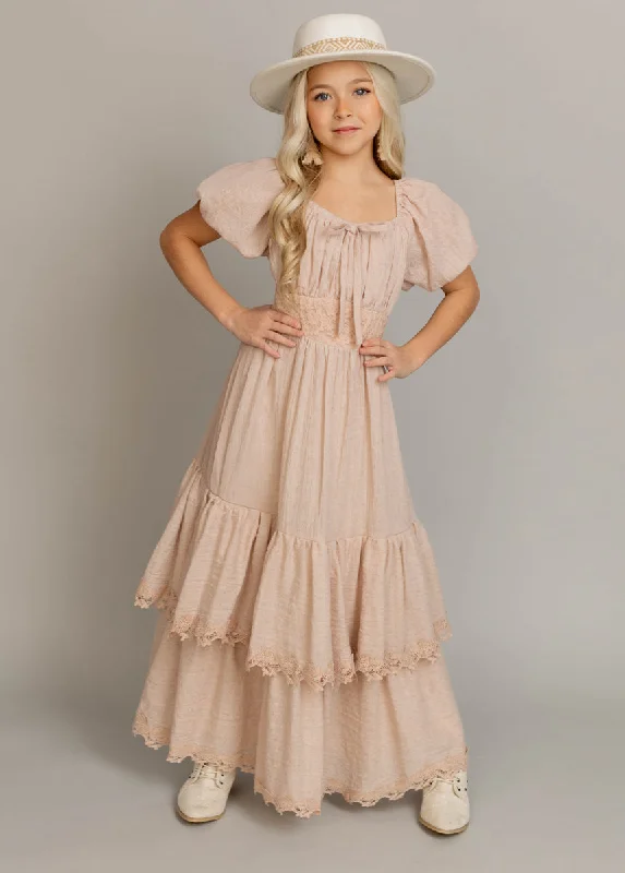 Casidy Dress in Shell Tunics Handmade artisanal