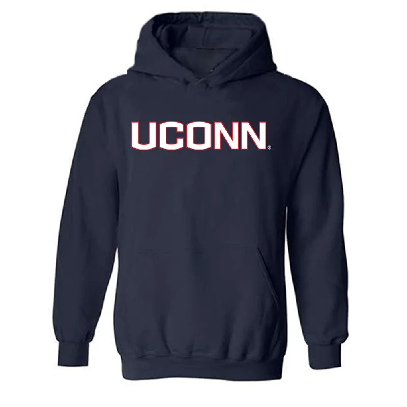 UConn - NCAA Women's Track & Field (Outdoor) : Alyssa Elliott Hooded Sweatshirt Hoodie with Earth Tones Natural Calm