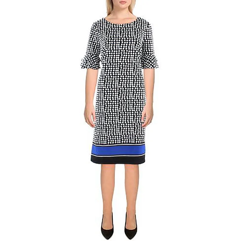 ILE Womens Printed Short Cocktail And Party Dress Tunics Seasonal trendy
