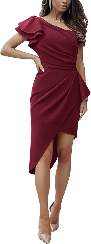 Solid Wine Red
