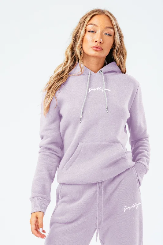 Hype Purple Scribble Women'S Hoodie Hoodie with Pattern Geometric Abstract