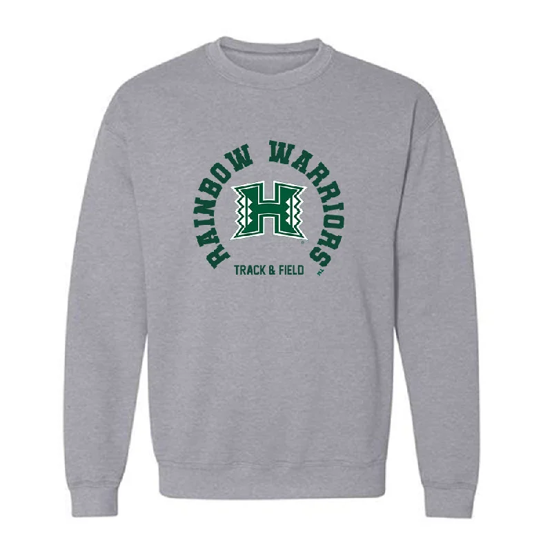 Hawaii - NCAA Women's Track & Field : elizabeth wade - Classic Shersey Crewneck Sweatshirt Hoodie with V-Neck Classic Versatile
