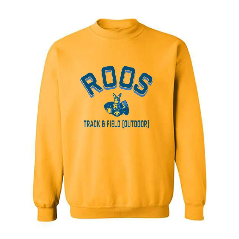 UMKC - NCAA Women's Track & Field : McKenna Hood - Classic Shersey Crewneck Sweatshirt Hoodie with Set-In Sleeves Structured Classic