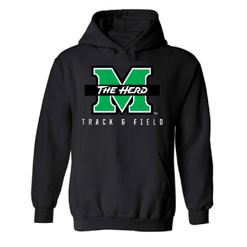 Marshall - NCAA Women's Track & Field : markayla moore - Hooded Sweatshirt Hoodie with Hood Adjustable Protection