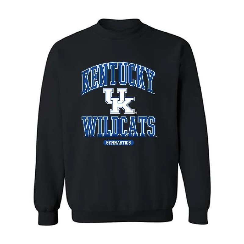 Kentucky - NCAA Women's Gymnastics : Isabella Rivelli - Classic Shersey Crewneck Sweatshirt Hoodie with Double Zipper Versatile Adjustable