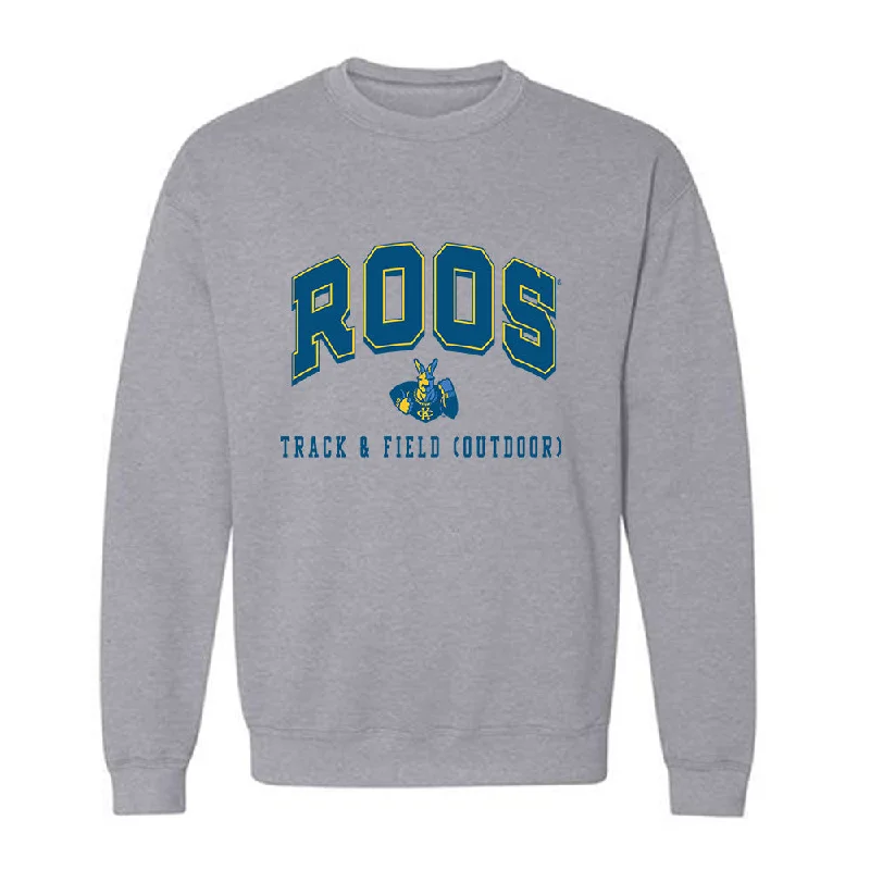 UMKC - NCAA Women's Track & Field : McKenna Hood - Classic Shersey Crewneck Sweatshirt Hoodie with Puffed Sleeves Voluminous Trendy