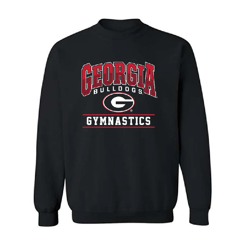 Georgia - NCAA Women's Gymnastics : Ady Wahl - Classic Shersey Crewneck Sweatshirt Hoodie with Hidden Zipper Minimalist Clean