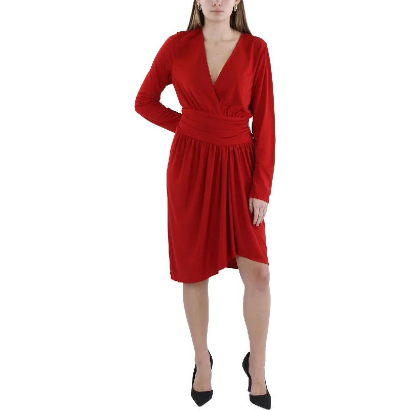 Lauren Ralph Lauren Womens Hi Low Midi Cocktail And Party Dress Tunics Exclusive limited
