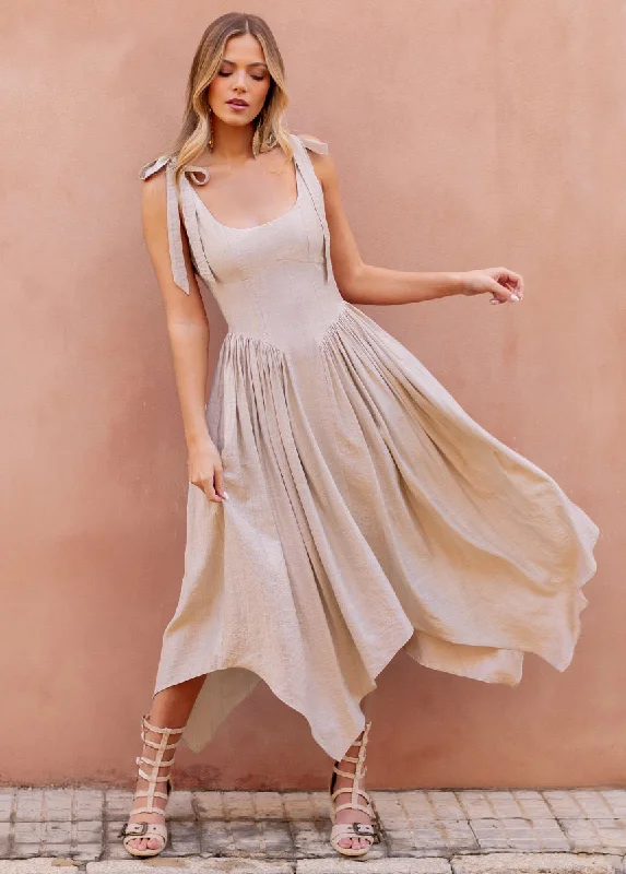 Mayreli Dress in Cloud Tunics Solid Classic