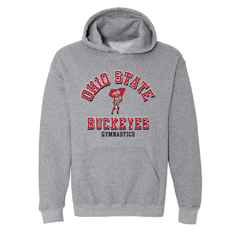 Ohio State - NCAA Women's Gymnastics : Janiya Coleman - Classic Shersey Hooded Sweatshirt Hoodie with Print Artistic Unique