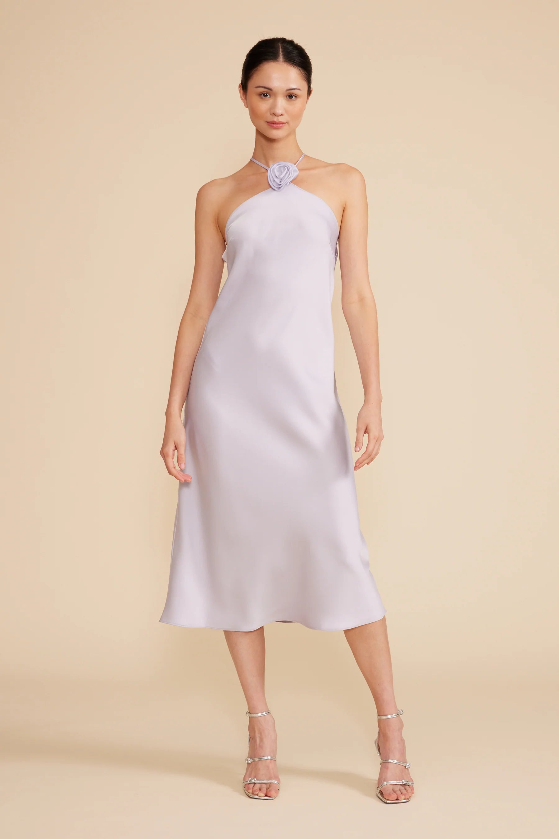 Jonah Midi Halter Dress Tunics Evening elegant