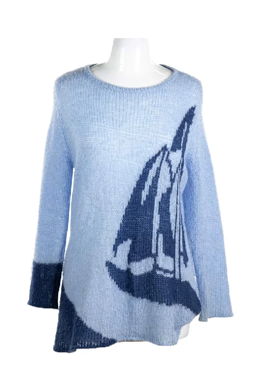 Wooden Ships Sweater Seamless Knitted Crochet
