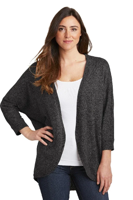 Port Authority  Ladies Marled Cocoon Sweater. LSW416 Long Sweater Short Sweater Cropped Sweater