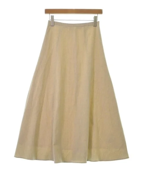 Drawing Numbers Long/Maxi length skirts silk skirt lustrous