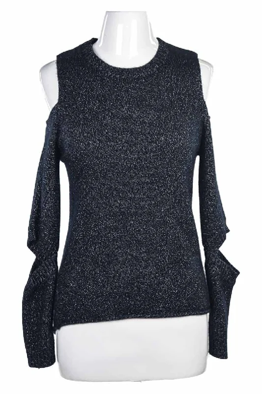Generation Love Sweater Beaded Sweater Sequined Faux Fur