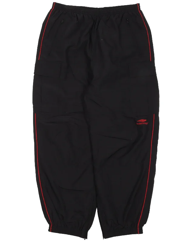 Nylon Cargo Pants Formal Linen Trousers