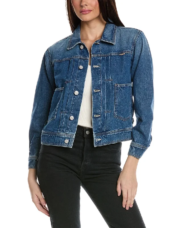 MOTHER Denim Shrunken Daybreak Drifter Jacket Lace Jacket Ribbed Jacket Sequined Jacket