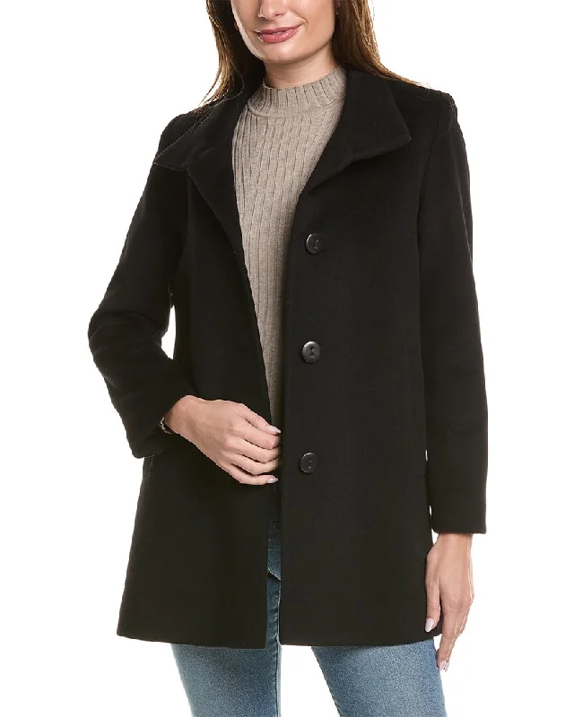 FLEURETTE Wool Jacket Faux Fur Fabric Real Fur Fabric Shearling Fabric