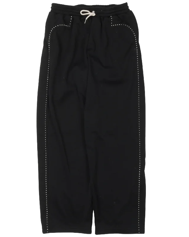 Studded Pants Comfortable Fleece Pants
