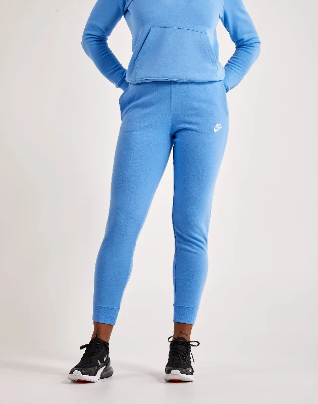 Nike Club Fleece Mid-Rise Pants Comfy Cargo Trousers