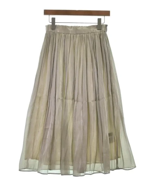 dolly-sean Knee length skirts chiffon skirt floaty