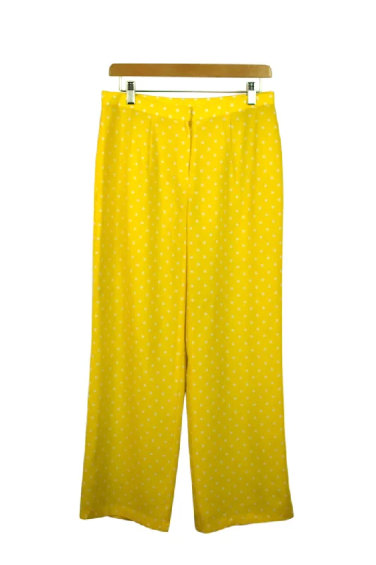 Reworked Polka Dot Pants Comfy Cargo Trousers