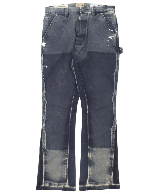 Carpenter Flare Pants High-Waist Jogger Pants
