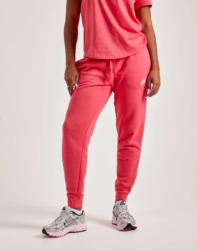Nike Club Fleece Mid-Rise Pants Trendy Printed Pants