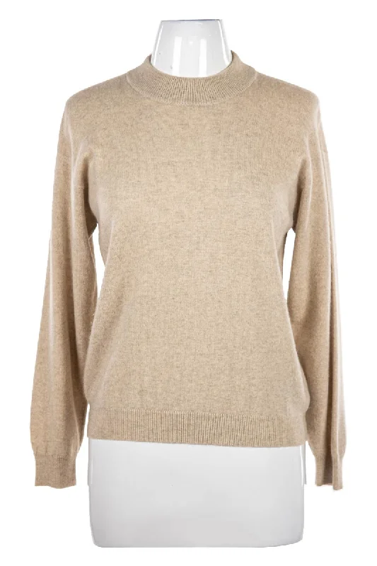 Jennifer Tyler Cashmere Sweater Satin Blend Silk Blend Wool Blend